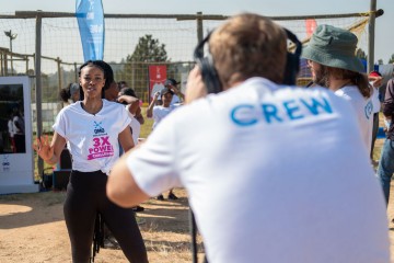 Full Video Production by Cape Town Videographer for The OMO 3X POWER CHALLENGE Social Media Campaign with Celebrity Luthando Loot Love in Bryanston, Johannesburg